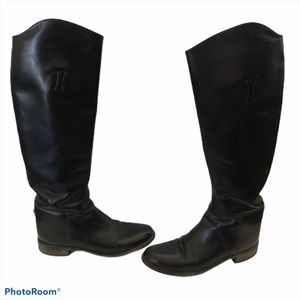 Biltrite Black Leather Riding/ Motorcycle Boots